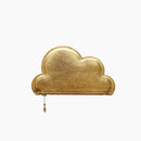 Leather Cloud Purse - Gold