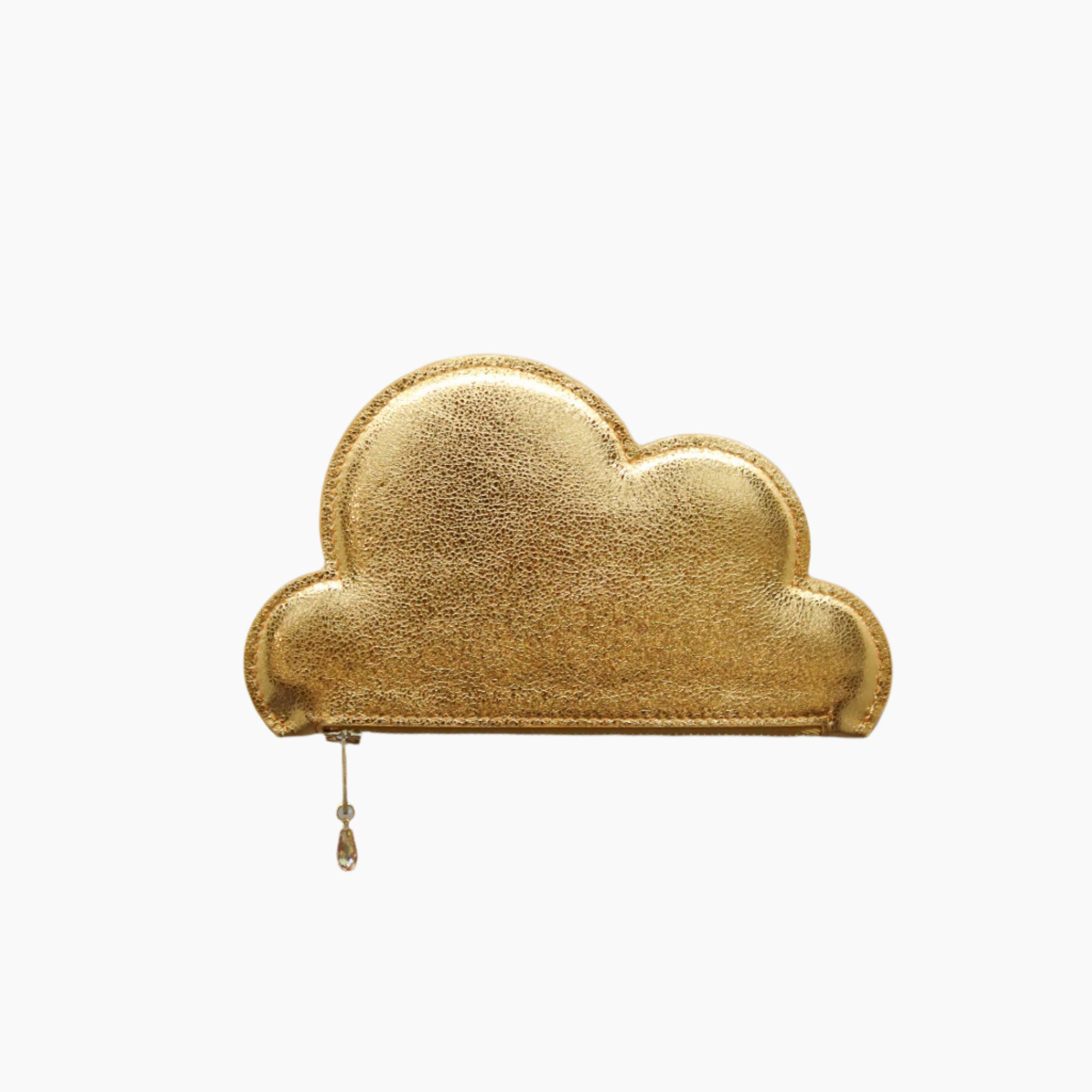Odinė Piniginė „Cloud“ – Auksinė