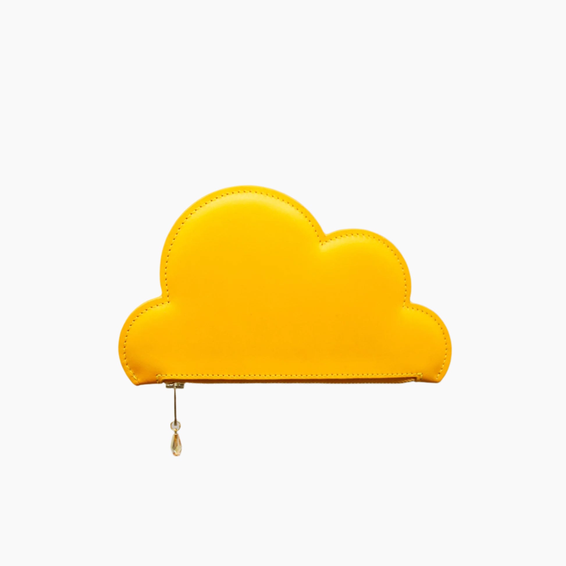 Odinė Piniginė „Cloud“ – Garstyčių Spalvos