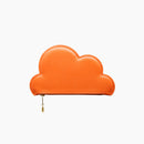 Leather Cloud Purse - Orange