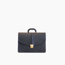 Leather Briefcase No. 99 - Black