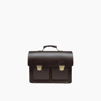 Briefcase No. 35 - Dark Brown