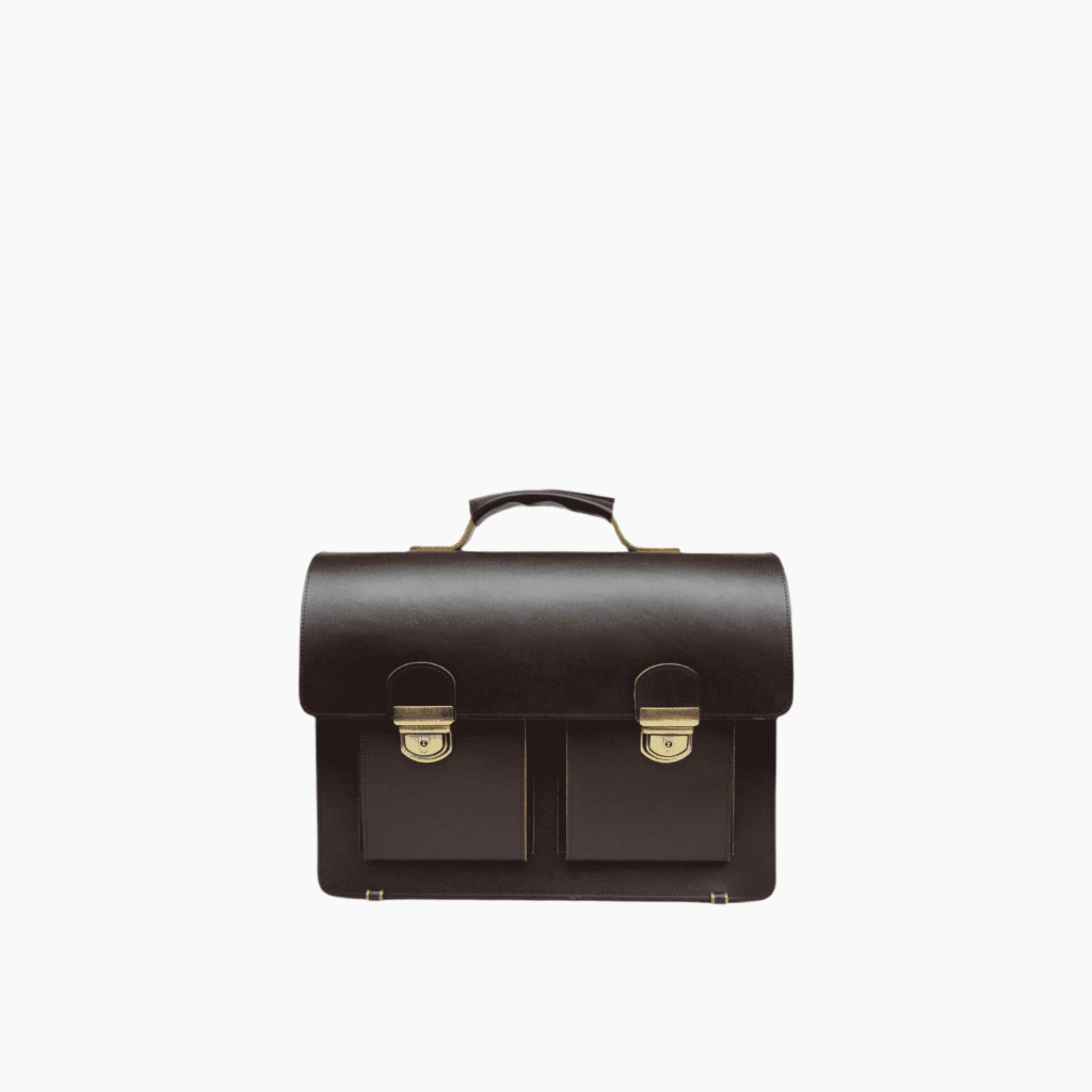 Briefcase No. 35 - Dark Brown