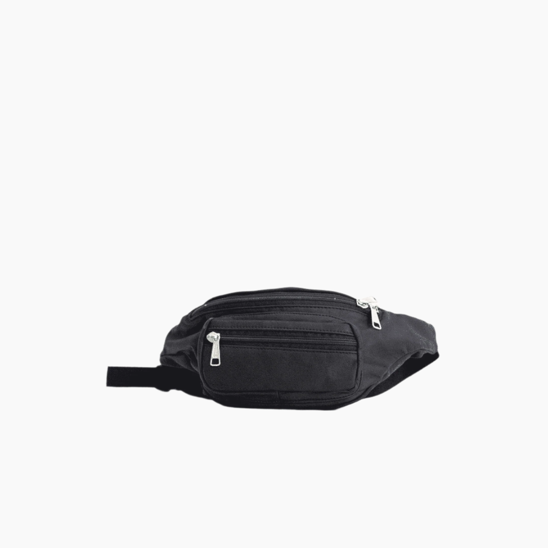 Leather Waist Bag No. 22 – Black
