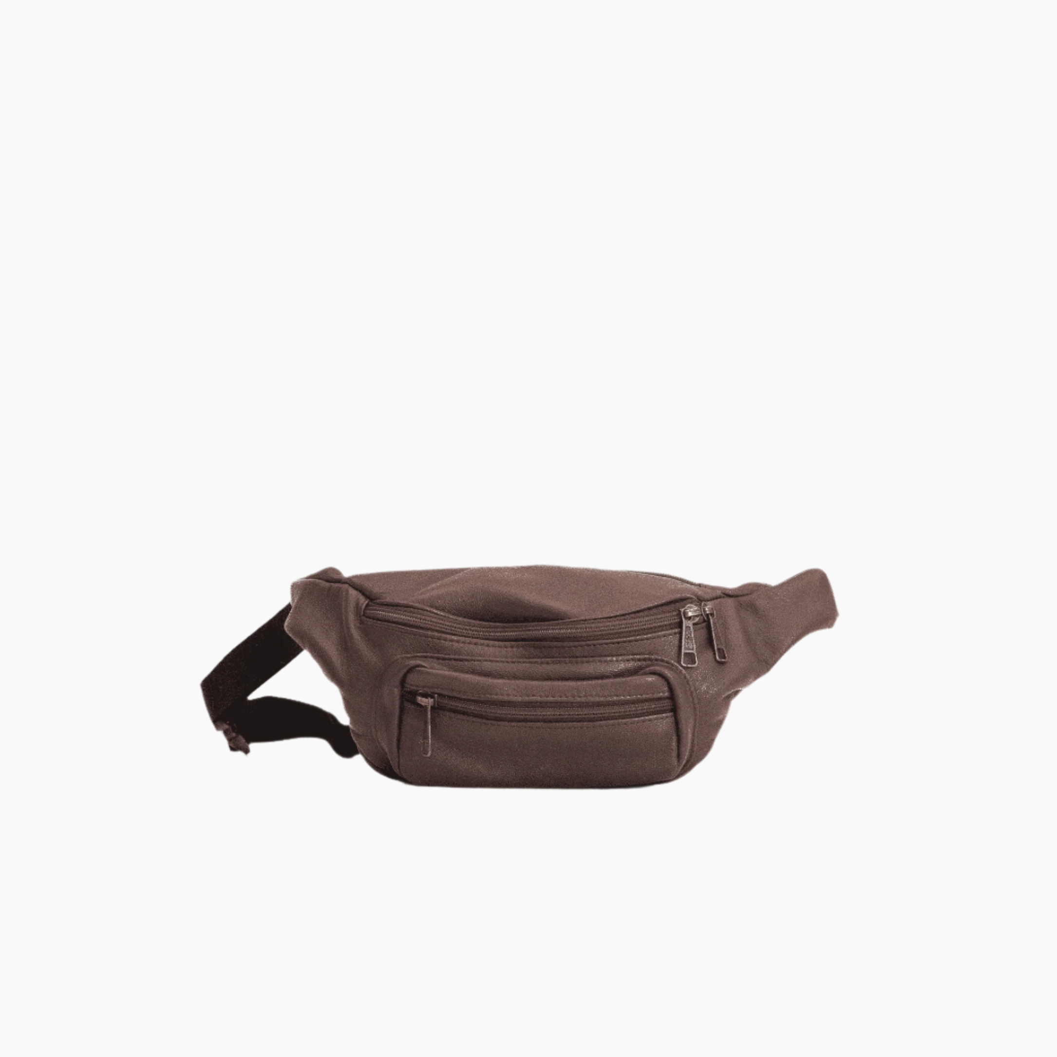 Leather Waist Bag No. 22 – Brown