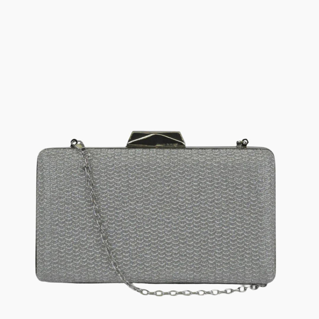 Evening Bag NK 2239 - Silver